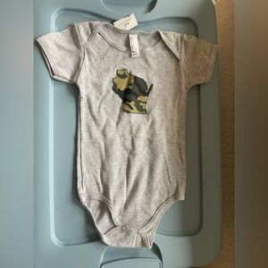 WISCONSIN CAMO ONESIE
